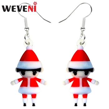 WEVENI Acrylic Cartoon Christmas Doll Earrings Drop Dangle Ornaments Party New Year Jewelry For Women Girl Gift Accessories 2019
WEVENI Acrylic Cartoon Christmas Doll Earrings Drop Dangle Ornaments Party New Year Jewelry For Women Girl Gift Accessories 2019