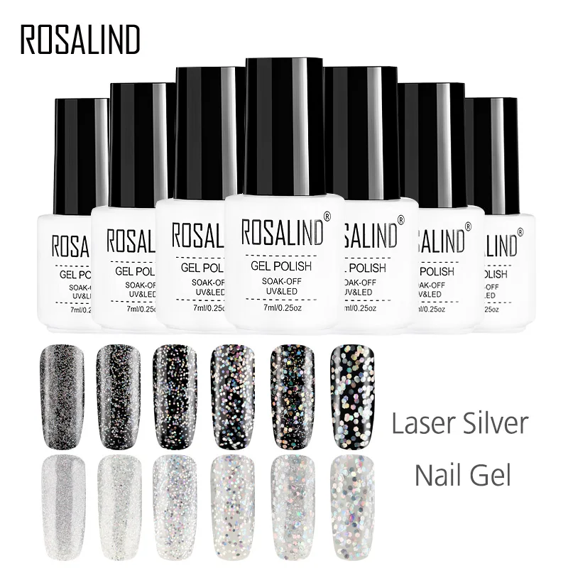 ROSALIND Gel 1S 7ML Laser Silver Gel Varnish Set For Nail Extension UV Gel Nail Polish Design Manicure Nail Art Primer Base Top
ROSALIND Gel 1S 7ML Laser Silver Gel Varnish Set For Nail Extension UV Gel Nail Polish Design Manicure Nail Art Primer Base Top