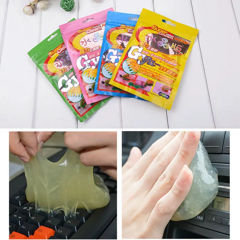 Useful Groove Cleaning Glue Magic Dust Cleaner Compound Super Clean Slimy Gel for Phone Laptop Pc Computer Keyboard
Useful Groove Cleaning Glue Magic Dust Cleaner Compound Super Clean Slimy Gel for Phone Laptop Pc Computer Keyboard