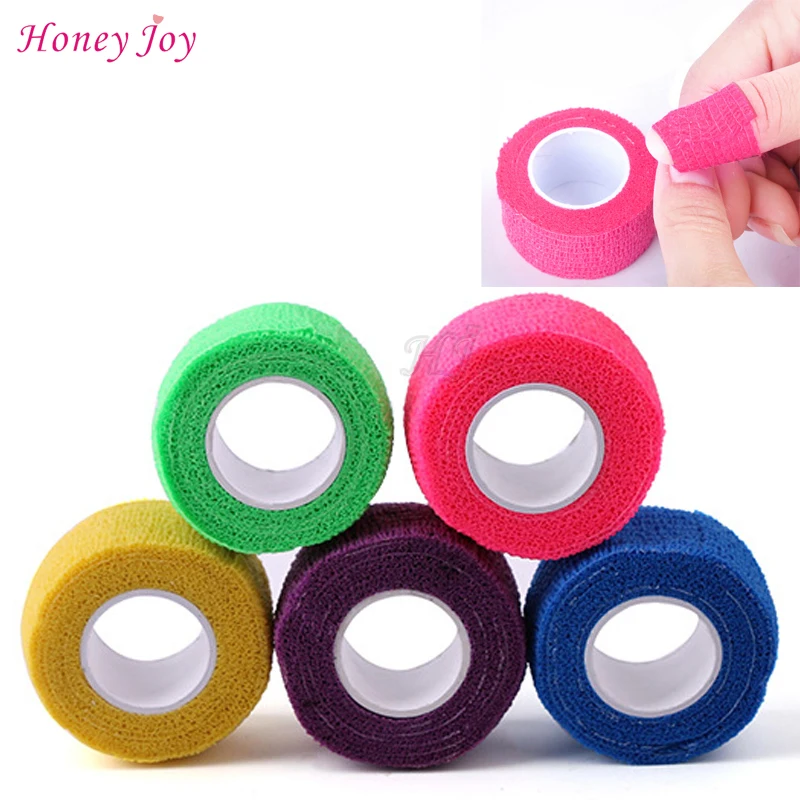 Excellent Elasticity Self-adhesive Roll Tape Flex Wrap Finger Bandage Strip Nail Art Polish Remove Skin Care Protect Salon Tools
Excellent Elasticity Self-adhesive Roll Tape Flex Wrap Finger Bandage Strip Nail Art Polish Remove Skin Care Protect Salon Tools