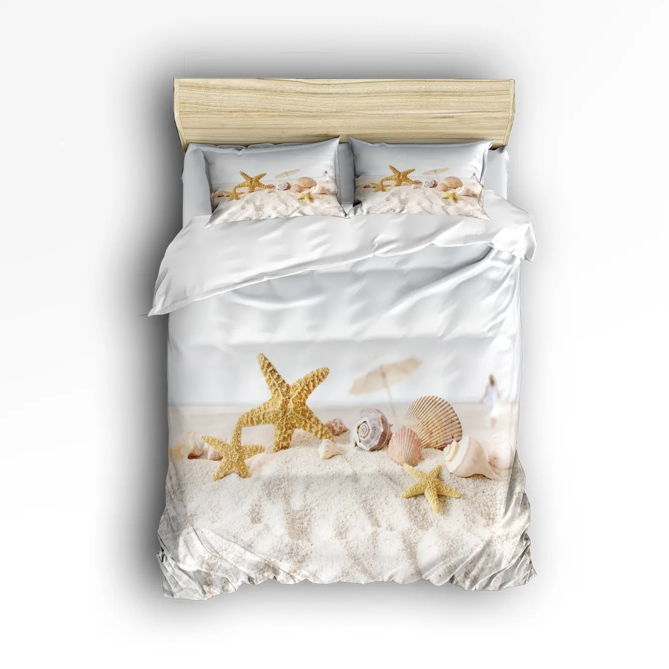 CHARMHOME Star Fish Sea Shell Beach Pattern Bedding Sets 4pcs Duvet Cover Bed Sheet Pillowcases for Adult Kids Free Shipping
CHARMHOME Star Fish Sea Shell Beach Pattern Bedding Sets 4pcs Duvet Cover Bed Sheet Pillowcases for Adult Kids Free Shipping