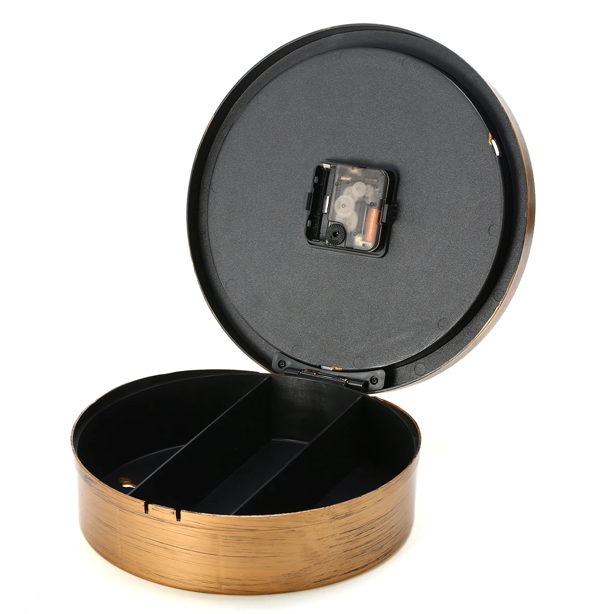 Secret Safe Box Wall Clock Safe Holder Wall Mounted Hanging Key Cash Money Jewelry Storage Security Box For Home Decor