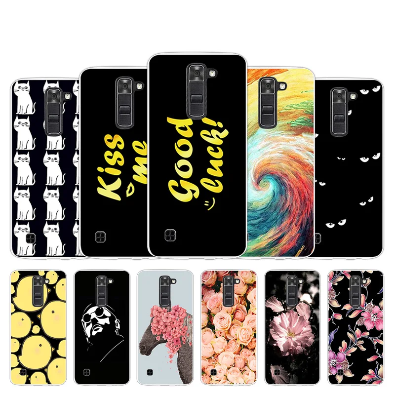 New TPU Soft Silicon Phone Cases for LG K7/Tribute 5 LS675/X210 X210DS Shell Letter Design 5.0 inch Back Cover Clear Fundas
New TPU Soft Silicon Phone Cases for LG K7/Tribute 5 LS675/X210 X210DS Shell Letter Design 5.0 inch Back Cover Clear Fundas