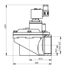 ASCO-50-62 DIMENSION