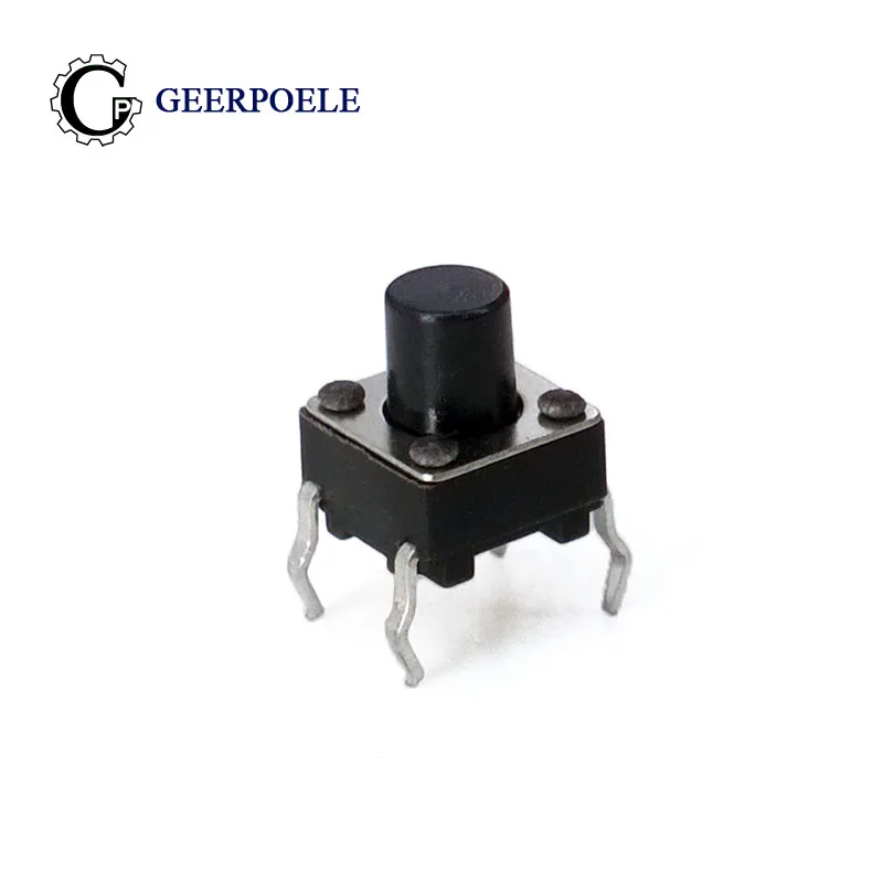 50 pcs/lot 6*6*7.0mm DIP 4 PIN 12V 0.5A Push Button Switch Tactile Tact Direct Plug-in Self-Reset Micro Interruptor
50 pcs/lot 6*6*7.0mm DIP 4 PIN 12V 0.5A Push Button Switch Tactile Tact Direct Plug-in Self-Reset Micro Interruptor