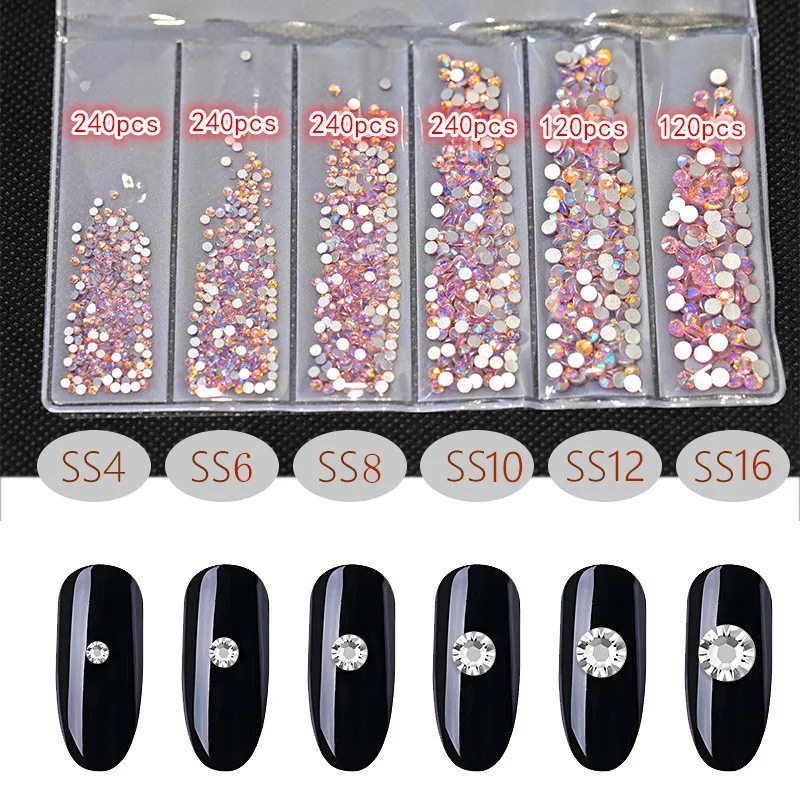 1580pcs-Mixed-Sizes-Colorful-Non-Hot-Fix-Rhinestones-Crystal-AB-Glass-Flatback-Rhinestone-Strass-For-Nail_
