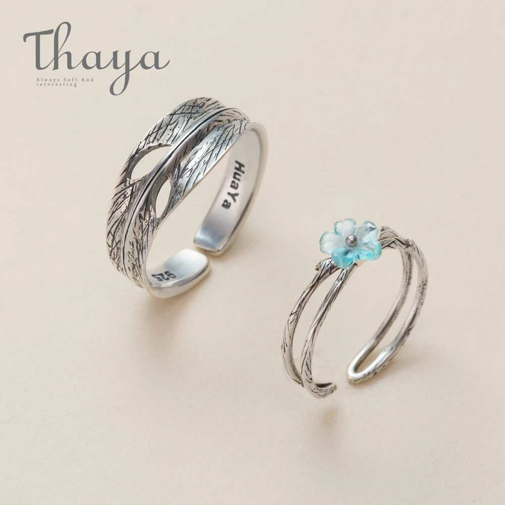 Thaya New Green childhood design s925 silver ring crystal Green plum Bamboo pattern finger ring Retro jewelry for women gift
Thaya New Green childhood design s925 silver ring crystal Green plum Bamboo pattern finger ring Retro jewelry for women gift