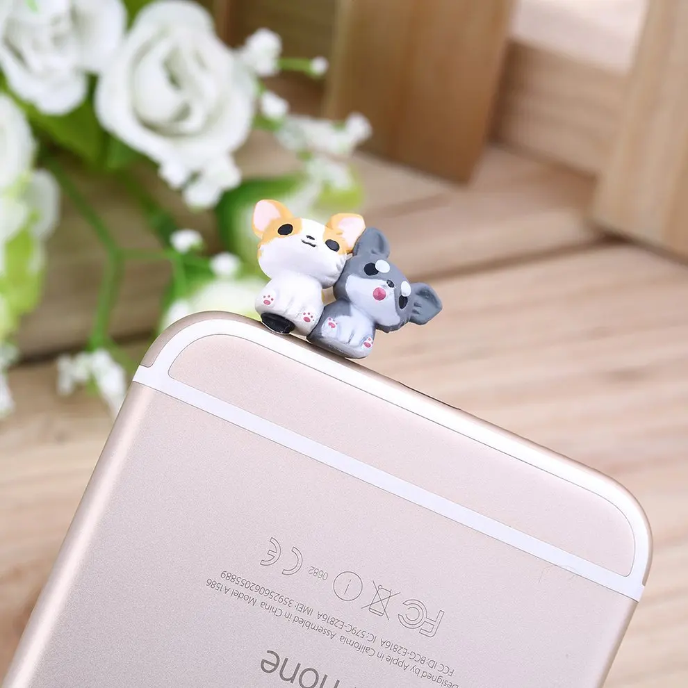 10 Pcs New Mobile Phone Dust Plug Cute Puppy Dog 3.5mm Anti Dust Earphone Jack Plug Stopper Cap For Phone
10 Pcs New Mobile Phone Dust Plug Cute Puppy Dog 3.5mm Anti Dust Earphone Jack Plug Stopper Cap For Phone