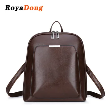 RoyaDong New 2019 Women Backpack Pu Leather Fashion Shoulder Bag For Women Multi-Use Backpack Travel Bag Large Capacity Bag
RoyaDong New 2019 Women Backpack Pu Leather Fashion Shoulder Bag For Women Multi-Use Backpack Travel Bag Large Capacity Bag