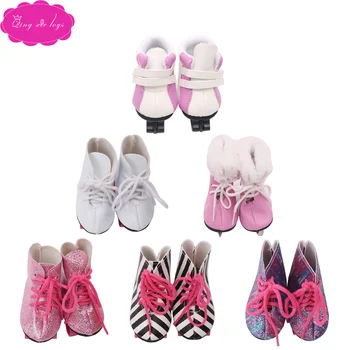 Dolls shoes High quality white ice Roller skates pink skateboard fit 18 inch Girl dolls and 43 cm baby dolls s101
Dolls shoes High quality white ice Roller skates pink skateboard fit 18 inch Girl dolls and 43 cm baby dolls s101