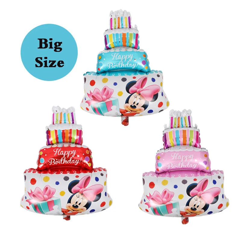 1PC 60*85CM Mickey Minnie Mouse Happy Birthday Party 1 Year Birthday Decorations Baby Shower Girl/Boy Inflatable Balloons
1PC 60*85CM Mickey Minnie Mouse Happy Birthday Party 1 Year Birthday Decorations Baby Shower Girl/Boy Inflatable Balloons