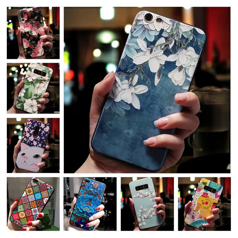 Cover For Samsung A40 Case 3D Floral Emboss Soft Silicone Phone Case For Samsung Galaxy A70 A50 A30 A20 Case Coque Flower Funda
Cover For Samsung A40 Case 3D Floral Emboss Soft Silicone Phone Case For Samsung Galaxy A70 A50 A30 A20 Case Coque Flower Funda