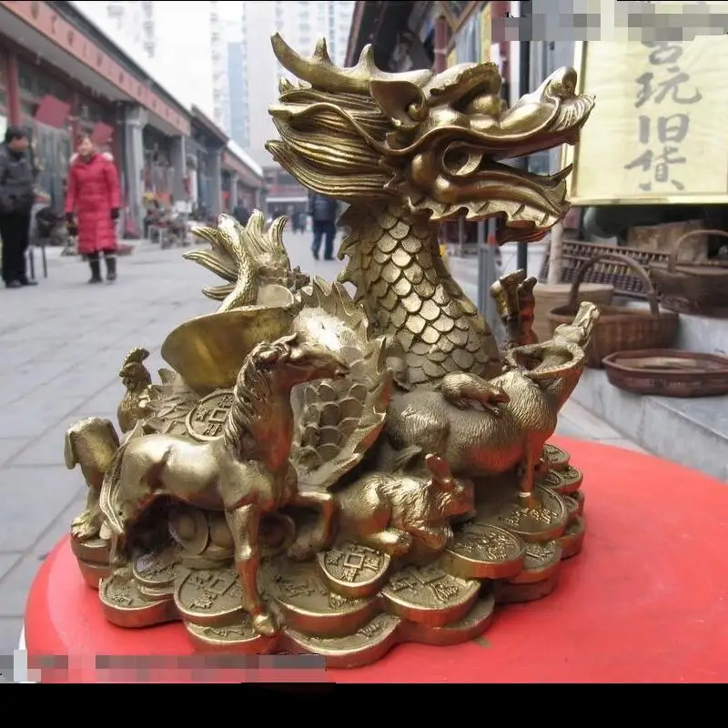zhaorui4884408+ +China Brass Copper Feng Shui animal twelve Zodiac encircle Dragon Art Statue
zhaorui4884408+ +China Brass Copper Feng Shui animal twelve Zodiac encircle Dragon Art Statue