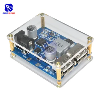 DC-DC 24V/12V to 5V 5A Step Down Buck Boost Converter Power Supply Module with Transparent Protection Case
DC-DC 24V/12V to 5V 5A Step Down Buck Boost Converter Power Supply Module with Transparent Protection Case