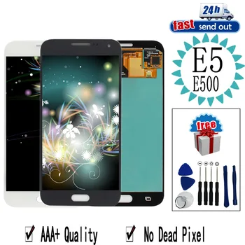 AMOLED LCD For SAMSUNG GALAXY E5 E500 LCD Display E500M E500F E500H Touch Screen Tested Digitizer Assembly
AMOLED LCD For SAMSUNG GALAXY E5 E500 LCD Display E500M E500F E500H Touch Screen Tested Digitizer Assembly