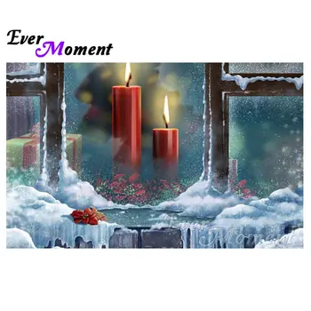 Ever Moment 5D DIY Diamond Painting Candles Window Snow Fairy Tale Rhinestones Diamond Embroidery Accessory Cross Stitch S2F214
Ever Moment 5D DIY Diamond Painting Candles Window Snow Fairy Tale Rhinestones Diamond Embroidery Accessory Cross Stitch S2F214