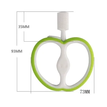 3 piece food grade silicone apple teether baby silicone solid tooth glue maternal baby baby supplies baby training toothbrush
3 piece food grade silicone apple teether baby silicone solid tooth glue maternal baby baby supplies baby training toothbrush