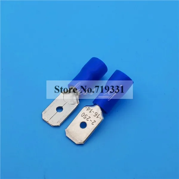 MDD2-250 MDD2.5-250 male Insulated Spade Quick Connector Terminals Crimp Terminal AWG 100PCS/Pack
MDD2-250 MDD2.5-250 male Insulated Spade Quick Connector Terminals Crimp Terminal AWG 100PCS/Pack