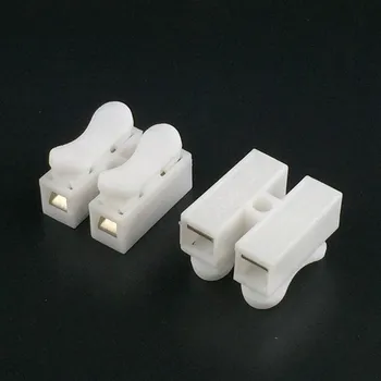 30pcs/pack 2p 3p Electrical Cable Connectors Press type terminal Connector CH2 CH3 Quick Splice Lock Wire Terminals
30pcs/pack 2p 3p Electrical Cable Connectors Press type terminal Connector CH2 CH3 Quick Splice Lock Wire Terminals