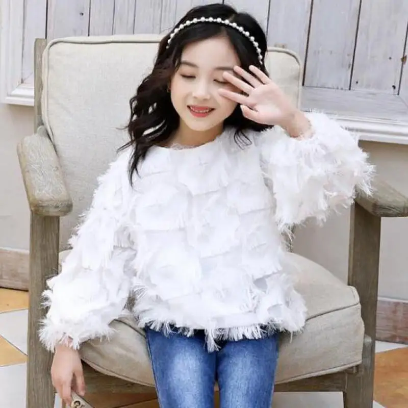 2019 Toddlers Girls Blouses Long Sleeves White Shirts For Girls Princess Party Blouses Solid Tops Infant Teenage Clothes Costume
2019 Toddlers Girls Blouses Long Sleeves White Shirts For Girls Princess Party Blouses Solid Tops Infant Teenage Clothes Costume