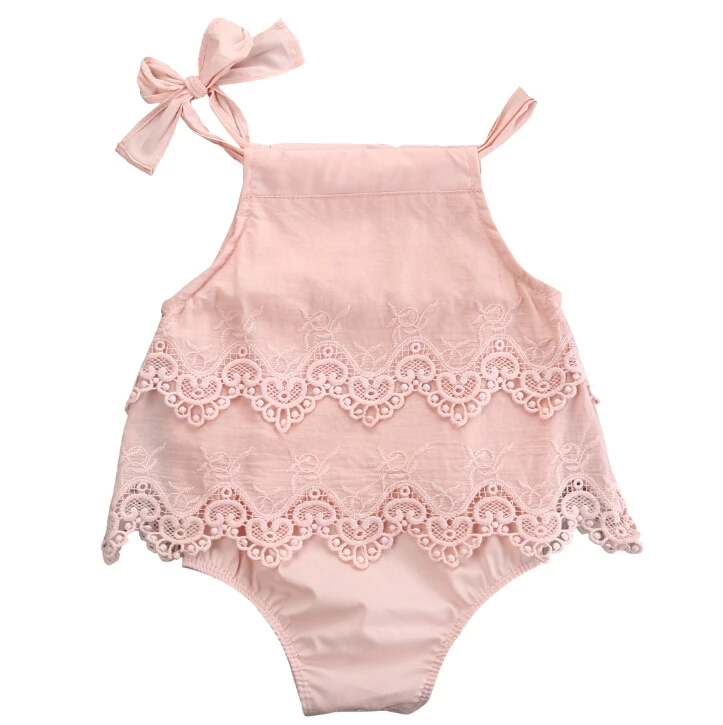 Sleeveless Jumpsuit Outfit Set Summer Clothes Baby Girls Flower Lace Dress Bodysuit Ruffles Pink
Sleeveless Jumpsuit Outfit Set Summer Clothes Baby Girls Flower Lace Dress Bodysuit Ruffles Pink