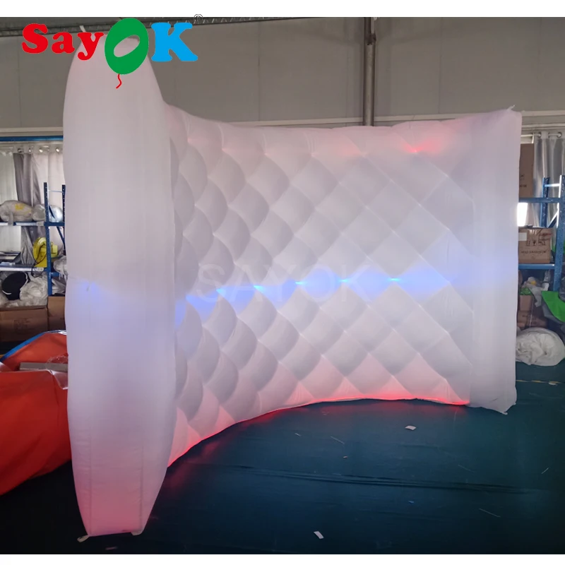 2018 New design inflatable photo booth backdrop led inflatable wall for party wedding advertising
2018 New design inflatable photo booth backdrop led inflatable wall for party wedding advertising