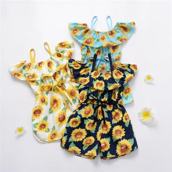 Toddler Rompers Baby Girl Clothes Sling Sunflower Print Romper Ruffles Bebe Jumpsuit Overall Outfit Cotton Causal Sunsuit
Toddler Rompers Baby Girl Clothes Sling Sunflower Print Romper Ruffles Bebe Jumpsuit Overall Outfit Cotton Causal Sunsuit