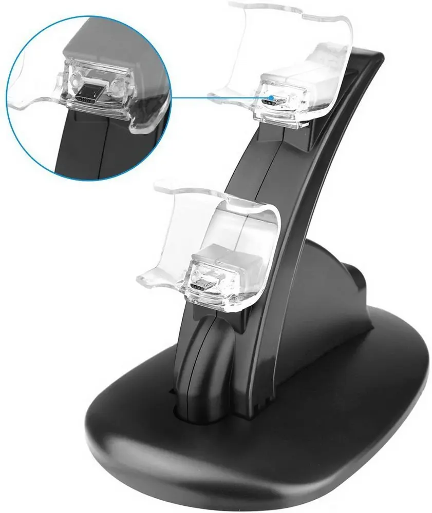 2018 new LED Dual USB Charging Dock Docking Charger Cradle Charging Station Game Controller Stand for Sony Playstation 4 PS4
2018 new LED Dual USB Charging Dock Docking Charger Cradle Charging Station Game Controller Stand for Sony Playstation 4 PS4