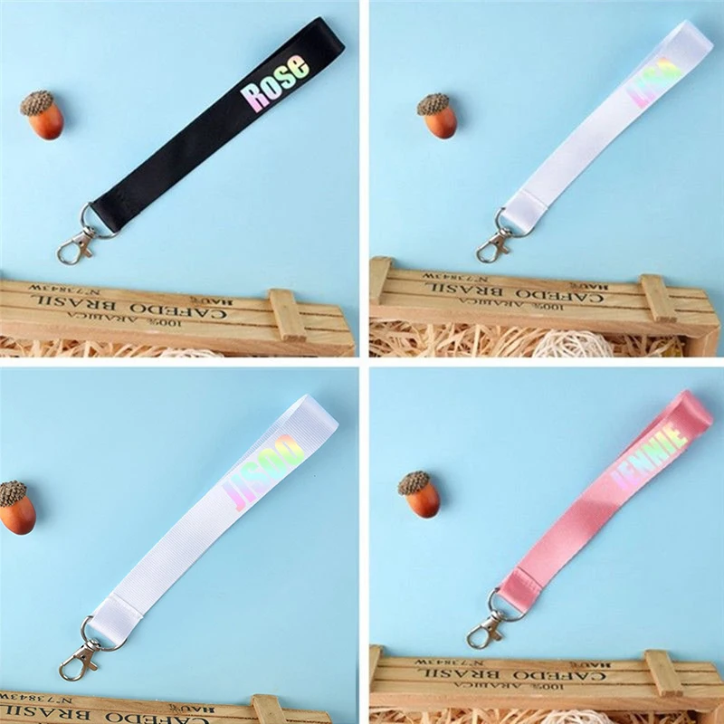 BLACKPINK Name Colorful Ribbon Keychain Women Phone Case Wallet Key Chain Porte Clef For Bag Key Ring
BLACKPINK Name Colorful Ribbon Keychain Women Phone Case Wallet Key Chain Porte Clef For Bag Key Ring