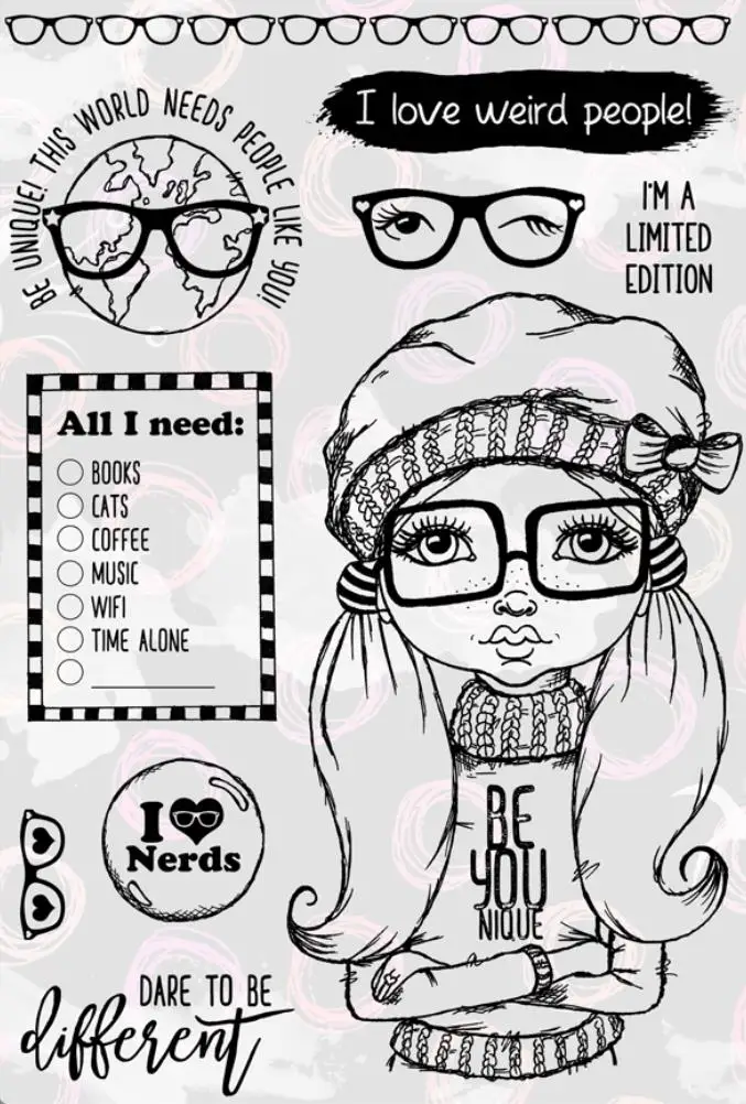 girl Clear Stamp Or stamp for DIY Scrapbooking/Card Making/Kids Fun Decoration Supplies A611
girl Clear Stamp Or stamp for DIY Scrapbooking/Card Making/Kids Fun Decoration Supplies A611