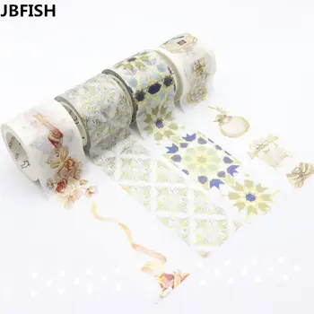 JBFISH Foil Washi Tape Scrapbooking Tool Masking Tape Adhesive Tape Sticker Decorative Stationery Tape Wholesale3400C
JBFISH Foil Washi Tape Scrapbooking Tool Masking Tape Adhesive Tape Sticker Decorative Stationery Tape Wholesale3400C
