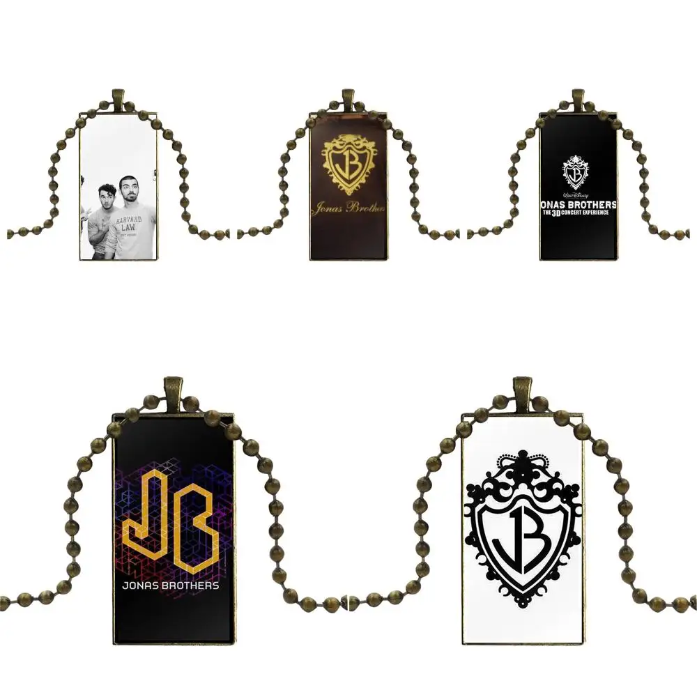 Jonas Brothers For Women Christmas Gift Fashion Glass Cabochon Pendant Necklace With Women Bronze Plated Statement Jewelry
Jonas Brothers For Women Christmas Gift Fashion Glass Cabochon Pendant Necklace With Women Bronze Plated Statement Jewelry