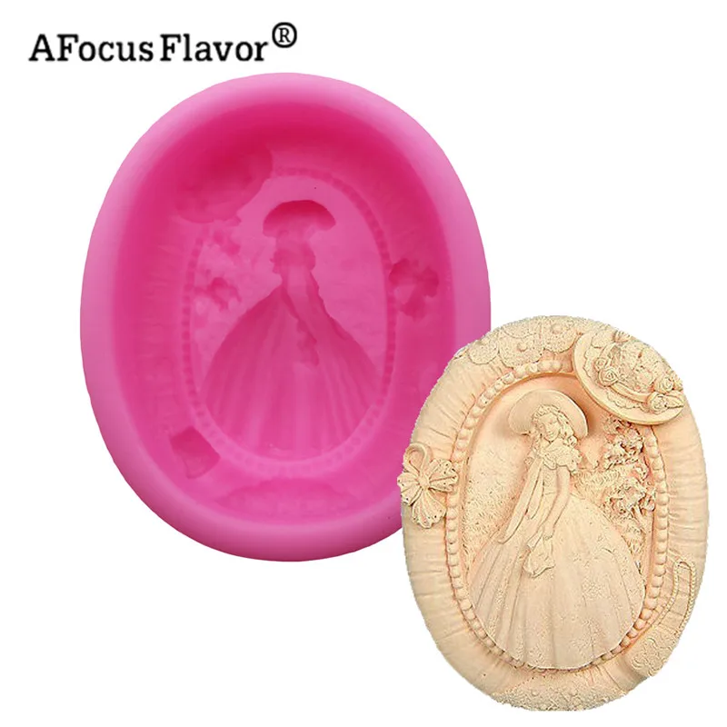 Elegant Lady Silicone Handmade Stencil Natural Soap Mold Cake Decorative Chocolate Cake pudding Kitchen Cake Tools
Elegant Lady Silicone Handmade Stencil Natural Soap Mold Cake Decorative Chocolate Cake pudding Kitchen Cake Tools