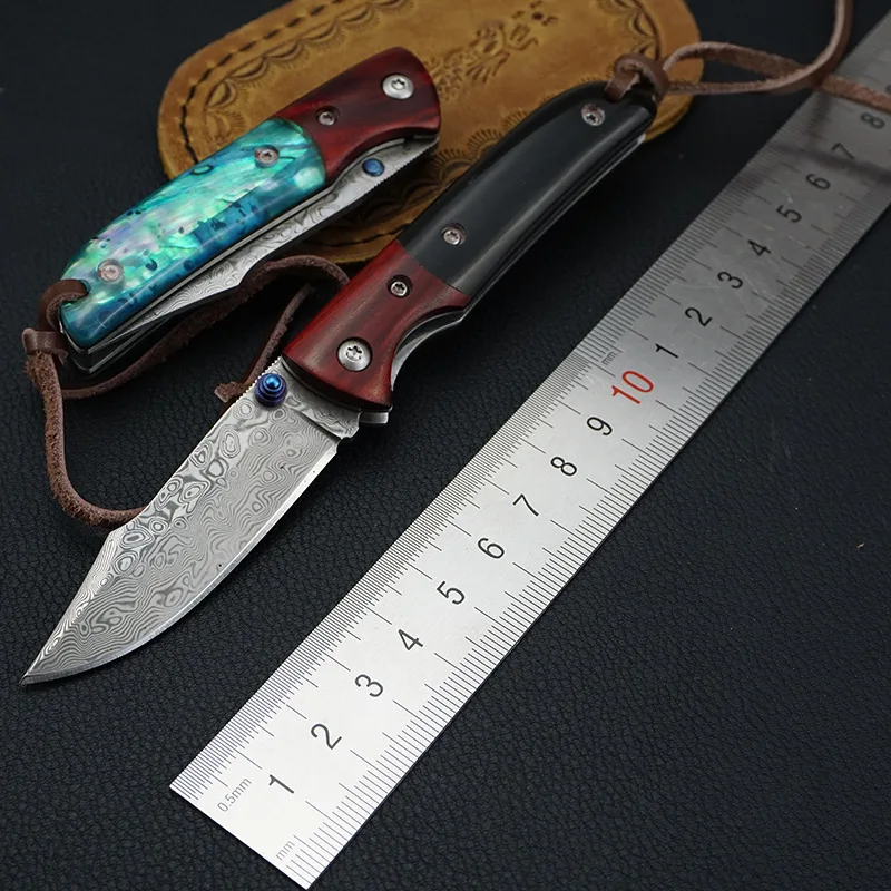 Hot Sale Damascus Blade Sandalwood Handle Folding Knife Camping Survival Tactical Utility Knives Pocket Collection EDC tool
Hot Sale Damascus Blade Sandalwood Handle Folding Knife Camping Survival Tactical Utility Knives Pocket Collection EDC tool