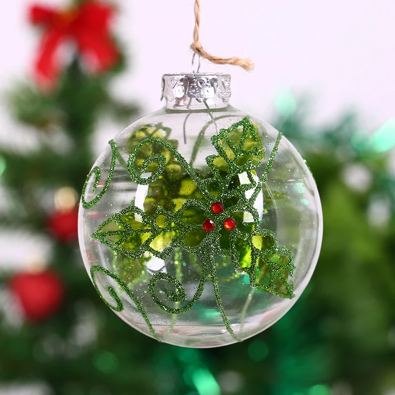 1PC Green Color Handmade Transparent Glass Ball Holiday Decoration Christmas Tree Pendant
1PC Green Color Handmade Transparent Glass Ball Holiday Decoration Christmas Tree Pendant