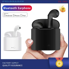 Bluetooth v5.0 i7S tws Kulaklık Çift Kulak Kablosuz Stereo şarj standı Spor Telefon fone de ouvido sem fio(China)