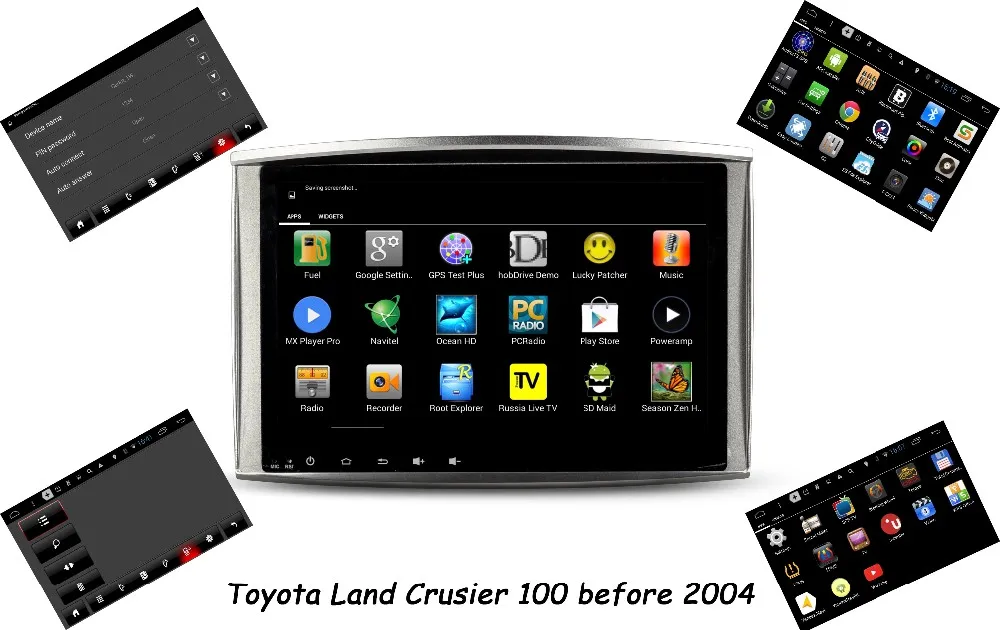 Toyota Land Crusier 100 apps