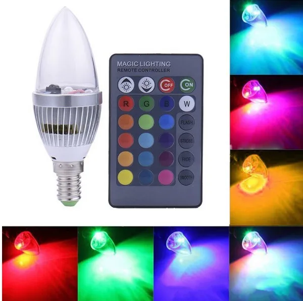E12 E14 светодиодная лампа для канделябра RGB 3 Вт 16 цветов сменная Светодиодная лампа свесветильник ционным управлением Диммируемые светодиодные лампы домашний декор
E12 E14 светодиодная лампа для канделябра RGB 3 Вт 16 цветов сменная Светодиодная лампа свесветильник ционным управлением Диммируемые светодиодные лампы домашний декор