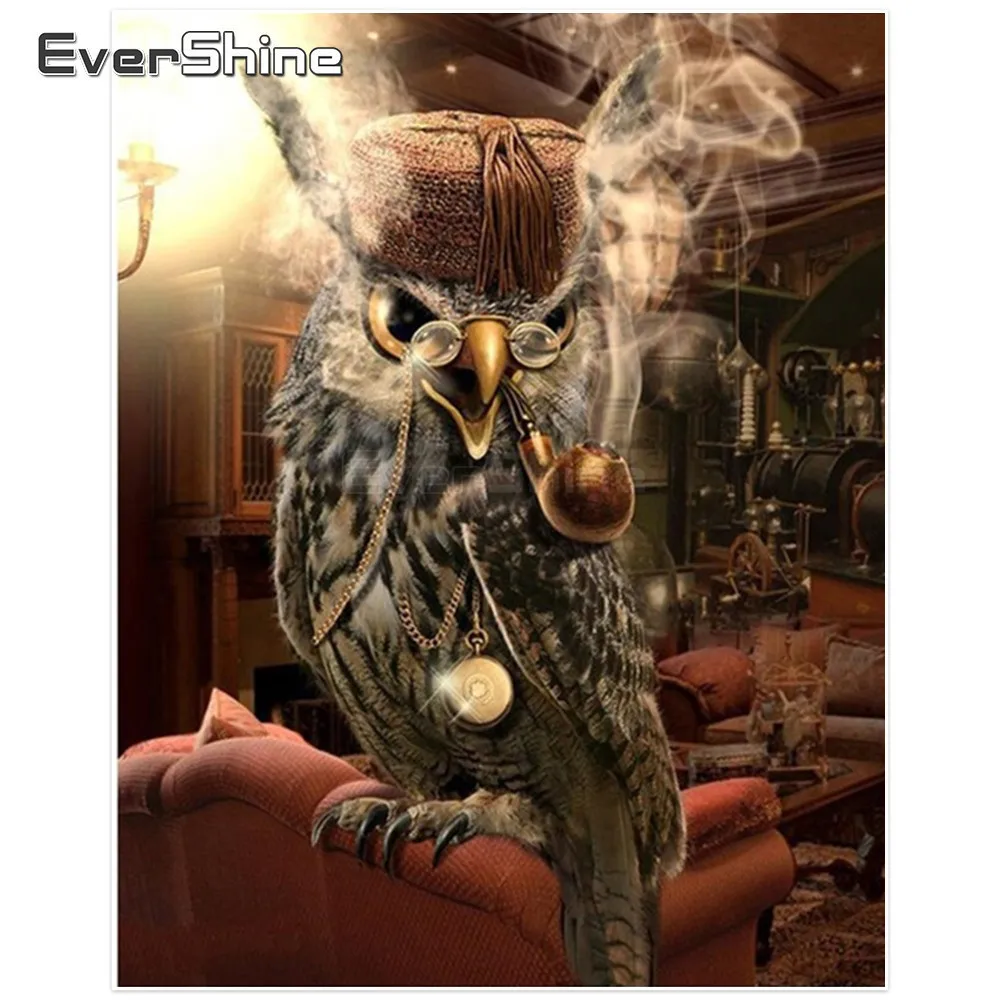 Evershine 5D Diamond Painting Cross Stitch Owl Pictures Of Rhinestones Full Square Diamond Embroidery Halloween Holiday Gift
Evershine 5D Diamond Painting Cross Stitch Owl Pictures Of Rhinestones Full Square Diamond Embroidery Halloween Holiday Gift