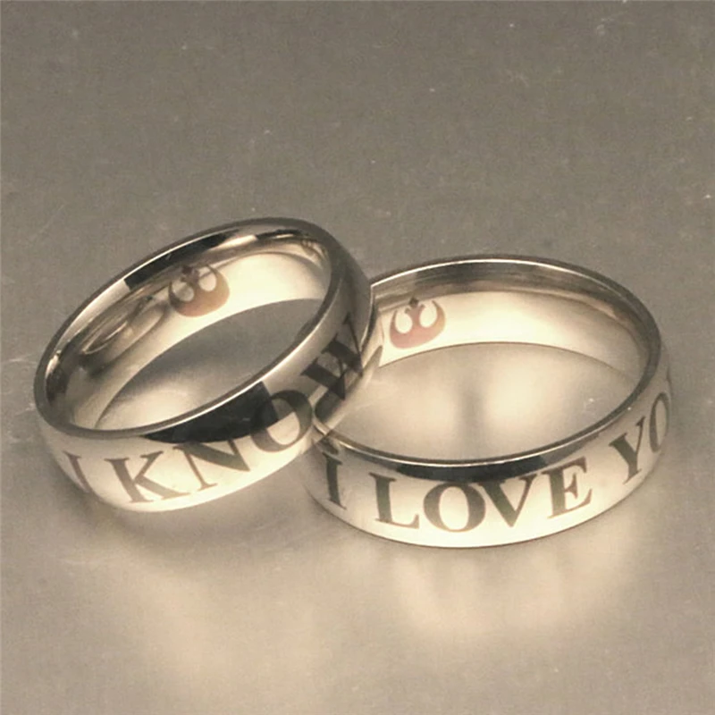 Комплект из серебряного кольца и титановой стали|wedding band|ring setcouples rings set |