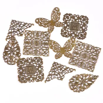 10pcs Filigree Flower Wraps Antique Bronze Metal Crafts Connectors For DIY Embellishments Scrapbooking Craft Accessories ykl0727
10pcs Filigree Flower Wraps Antique Bronze Metal Crafts Connectors For DIY Embellishments Scrapbooking Craft Accessories ykl0727