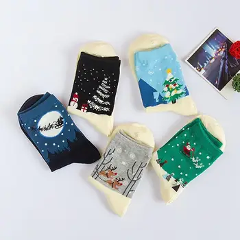 2018 New Autumn Winter Cotton Women Socks Christmas Fashion lovers sock Man Unisex Funny Warmth tube Xmas sock Cartoon Santa Elk
2018 New Autumn Winter Cotton Women Socks Christmas Fashion lovers sock Man Unisex Funny Warmth tube Xmas sock Cartoon Santa Elk