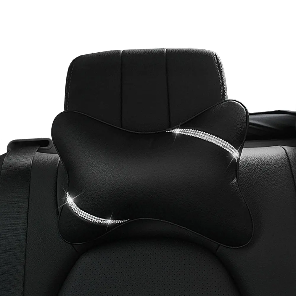 Bling Bling Car Seat Neck Rest Pillow Luster Crystal Headrest Head Support Diamond Car Decor Accessories car accessories
Bling Bling Car Seat Neck Rest Pillow Luster Crystal Headrest Head Support Diamond Car Decor Accessories car accessories