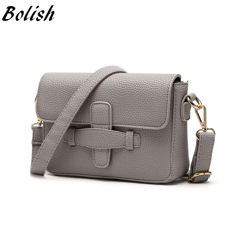 Bolish Hot Sale High Quality PU Leather Women Bag Small Size Women Shoulder Bag Fashion Lock Women Messenger Bag
Bolish Hot Sale High Quality PU Leather Women Bag Small Size Women Shoulder Bag Fashion Lock Women Messenger Bag