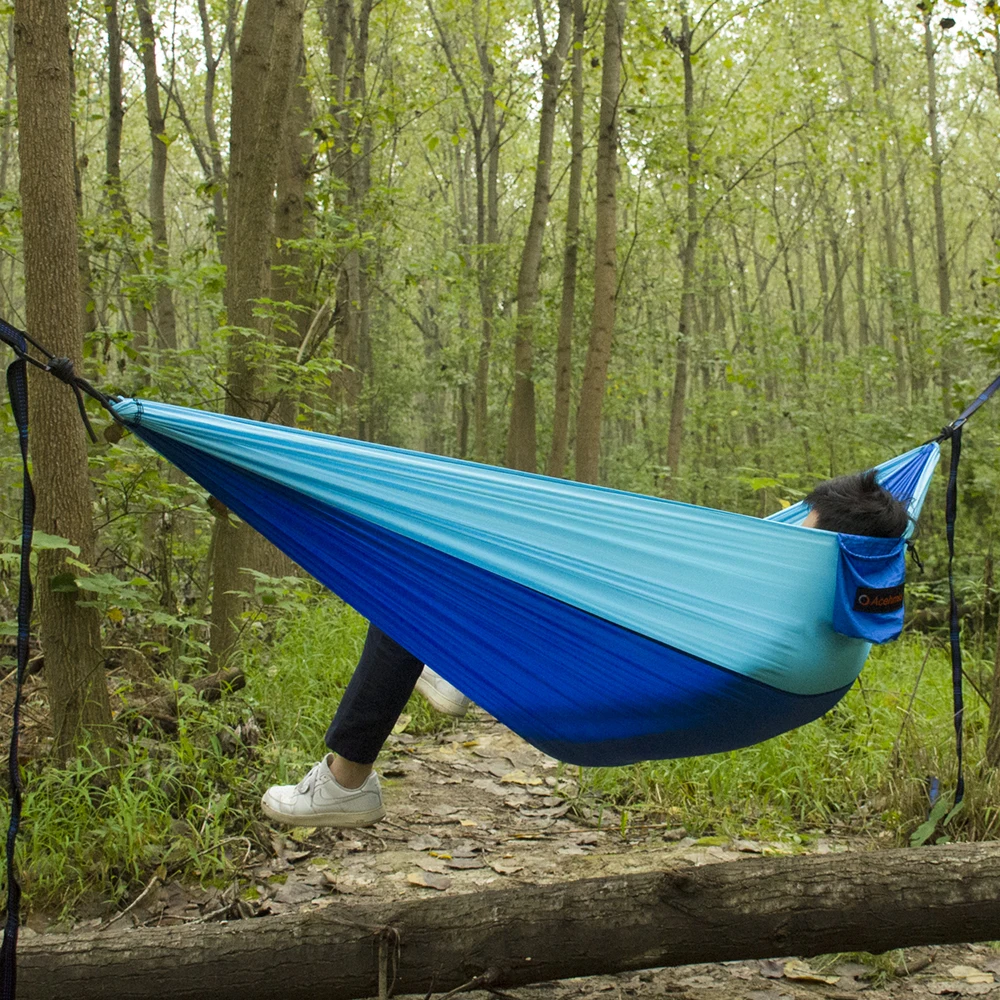 Acehmks Ultralight Sturdy Travel Hanging Hamac Outdoor Camping Hammock Double Person Leisure Furniture Travel Parachute Hammock
Acehmks Ultralight Sturdy Travel Hanging Hamac Outdoor Camping Hammock Double Person Leisure Furniture Travel Parachute Hammock
