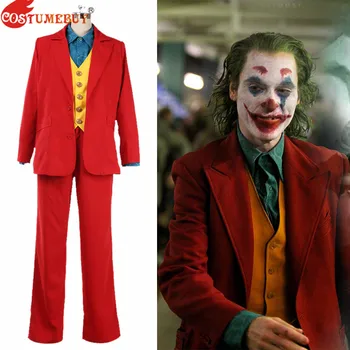 CostumeBuy 2019 Movie Joker Arthur Fleck Cosplay Costume Fancy Carnival Halloween Costumes Batman Cosplay Joker Costume Red Suit
CostumeBuy 2019 Movie Joker Arthur Fleck Cosplay Costume Fancy Carnival Halloween Costumes Batman Cosplay Joker Costume Red Suit