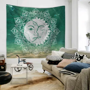 Sun Moon Tapestry Psychedelic Celestial Indian Sun Hippie Hippy Polyester Tapestry Wall Hanging Bedspread Beach Towel 18100205
Sun Moon Tapestry Psychedelic Celestial Indian Sun Hippie Hippy Polyester Tapestry Wall Hanging Bedspread Beach Towel 18100205