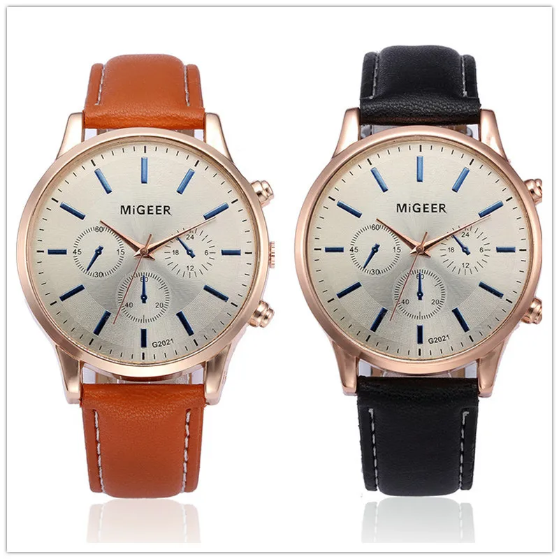 Men Relojes Mujer Watches 2018 Luxury Business Wrist Watch Women Leather Quartz Sport Watch Mens Hours Clock Relogio MiGEER
Men Relojes Mujer Watches 2018 Luxury Business Wrist Watch Women Leather Quartz Sport Watch Mens Hours Clock Relogio MiGEER