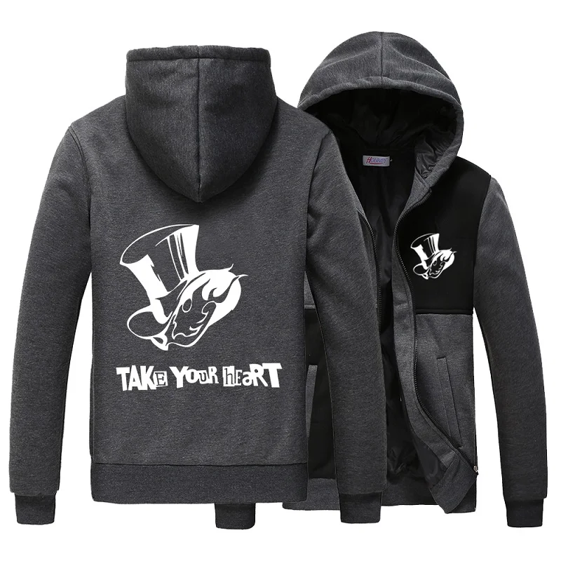 High-Q Unisex Anime Persona 5 P5 Hooded Hoodie Cardigan Ren Amamiya Akira Kurusu Persona 5 Morgana Casual Hoodie Jacket
High-Q Unisex Anime Persona 5 P5 Hooded Hoodie Cardigan Ren Amamiya Akira Kurusu Persona 5 Morgana Casual Hoodie Jacket