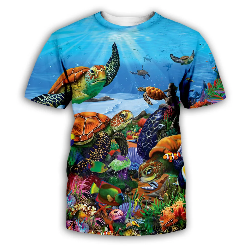 Ocean Sea Colorful Fish Swordfish Turtle unisex 3D Print Women Men Harajuku T shirt Summer T-shirt Casual Good Quality plus TU01
Ocean Sea Colorful Fish Swordfish Turtle unisex 3D Print Women Men Harajuku T shirt Summer T-shirt Casual Good Quality plus TU01
